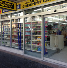 Aluminium Shopfront with Auto  Sliding Door