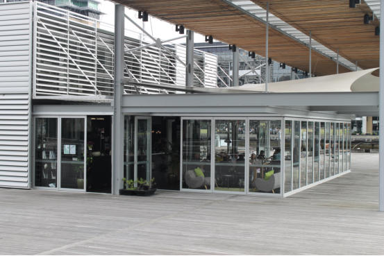 Aluminium Stacking Doors