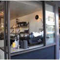 Aluminium Sliding Servery window