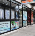 Aluminium Shopfront with Half Bi-Folds