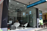 Frameless Glass Shopfront with Highlights
