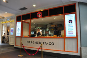 Aluminium Shopfront with Servery Window