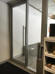 Aluminium internal door